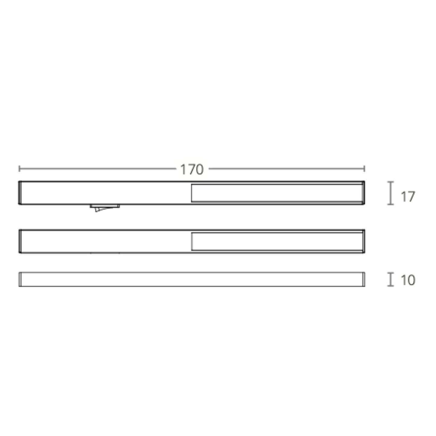 LONGLED Keukenverlichting Onderbouw - Zilver (2 PACK)