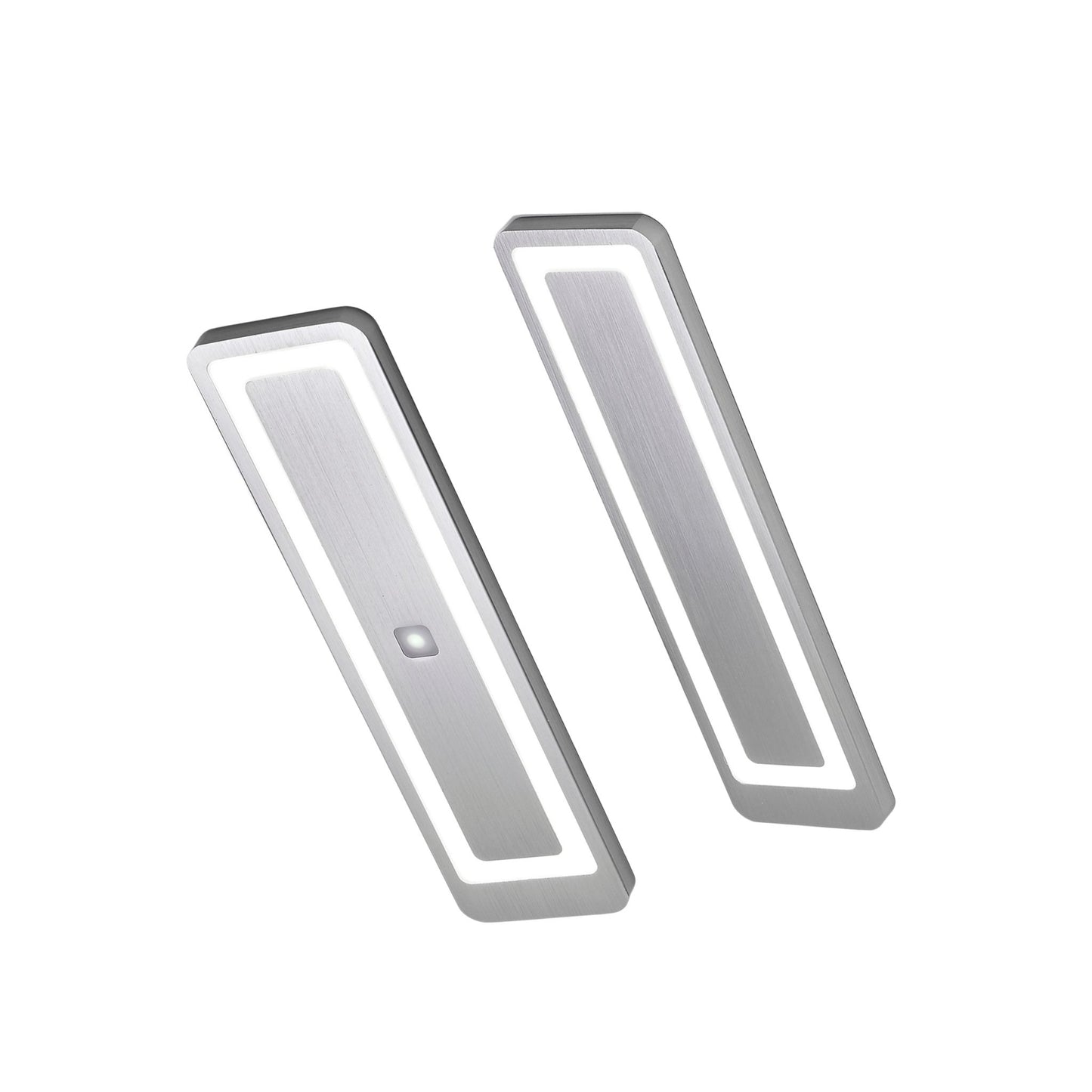 LUX-4000 LED Küchenbeleuchtung Unterbau – Edelstahl (2er-Pack)