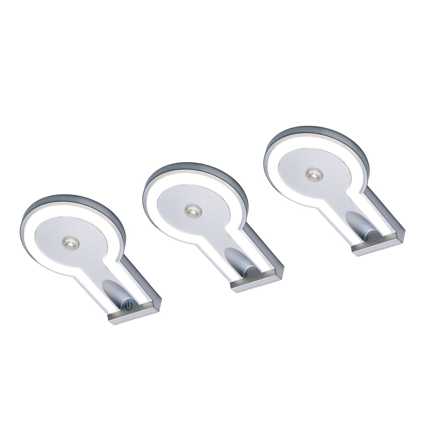2-TONE Küchenbeleuchtung Unterbau – Silber (3er-PACK)