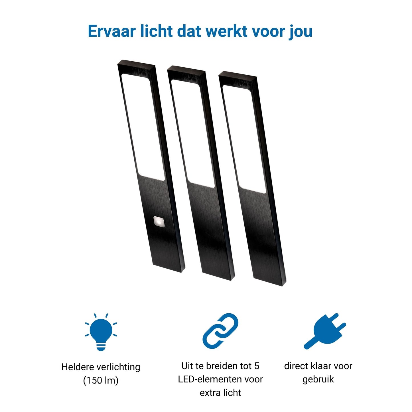 STYLE Keukenverlichting Onderbouw - Zwart (2 PACK)