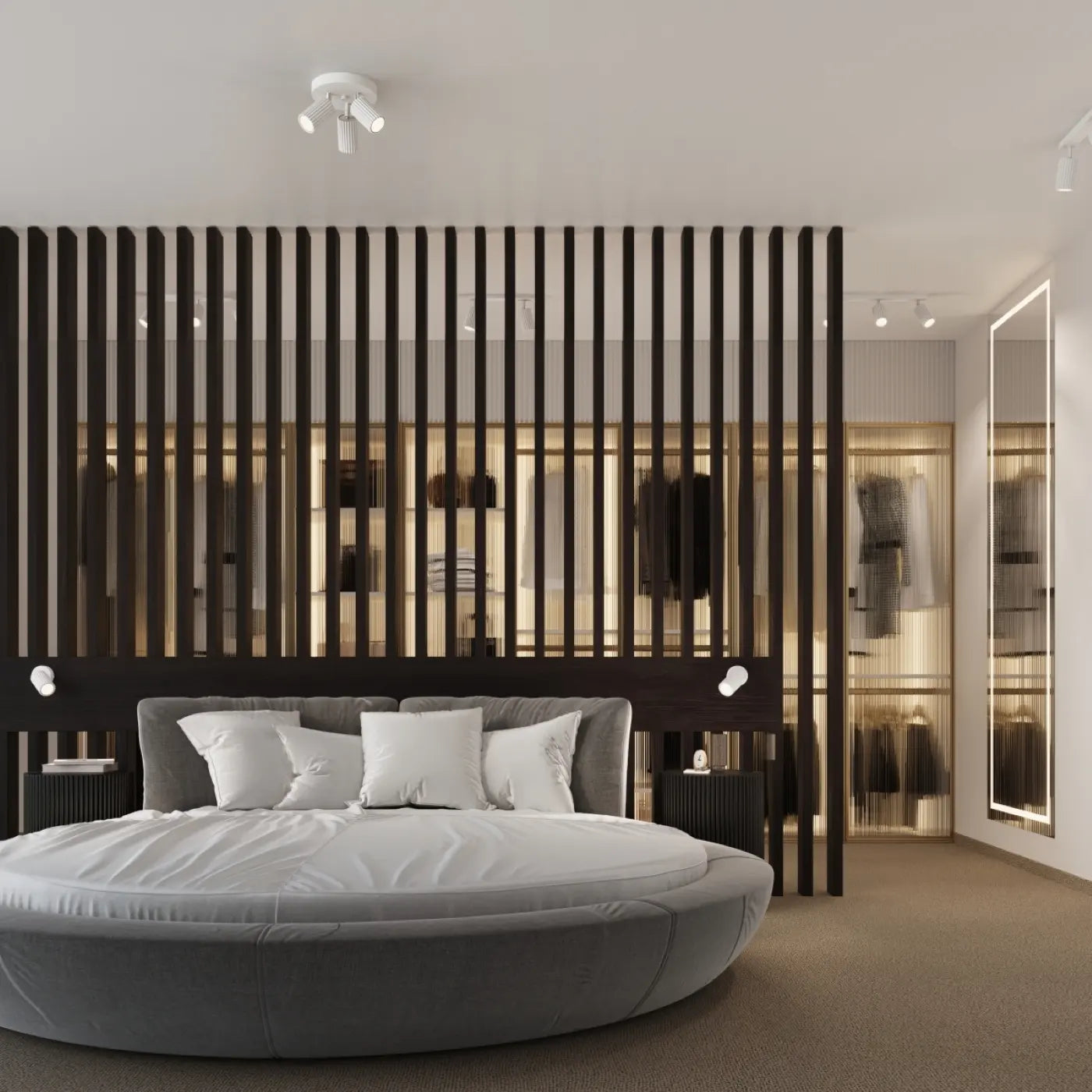 Plafondlamp Japandi 3 – Wit Aluminium