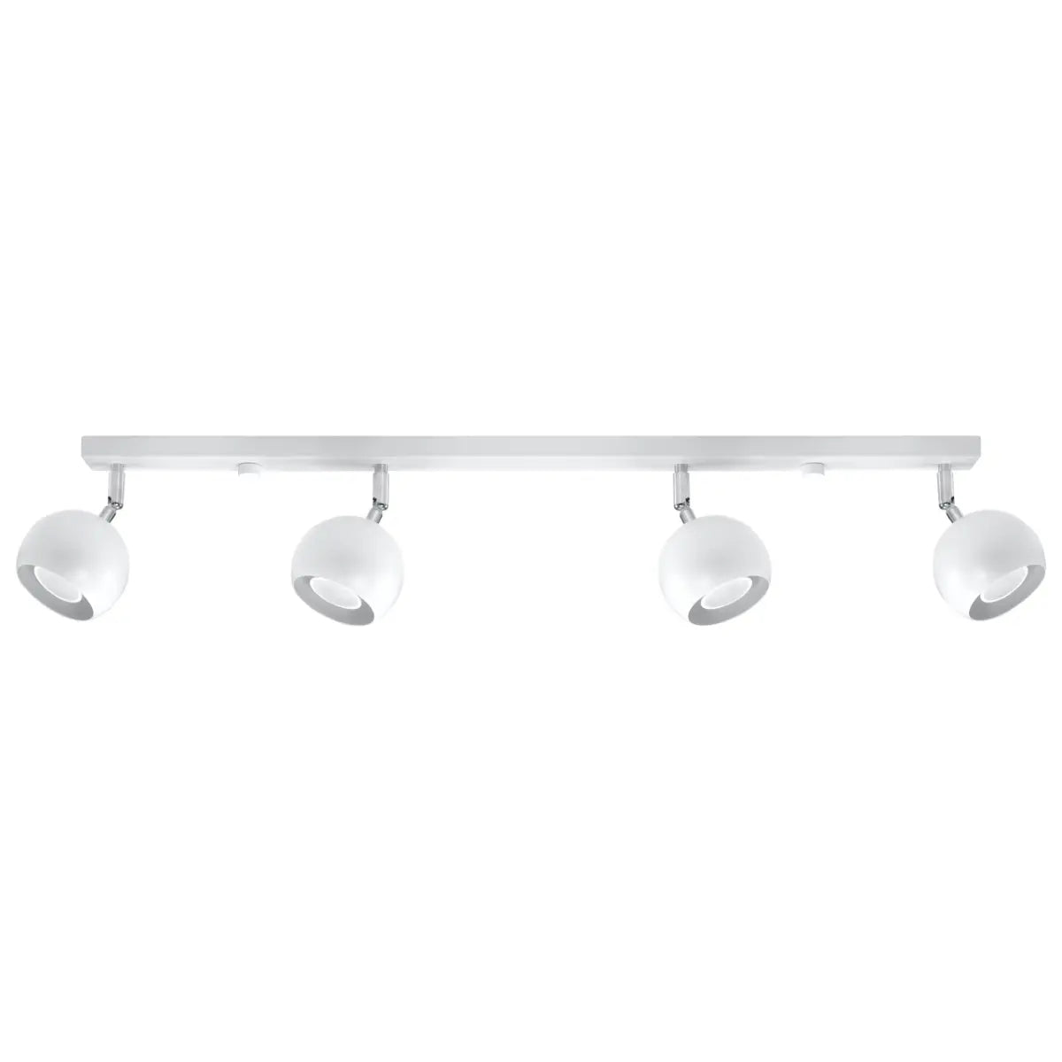 Deckenleuchte Retro 4 – Weiß & Stahl