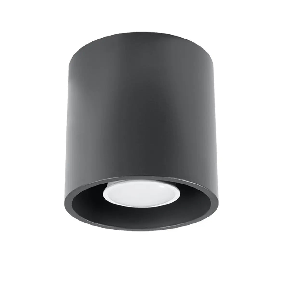 Plafondlamp Anthra Rondo – Antraciet & Aluminium