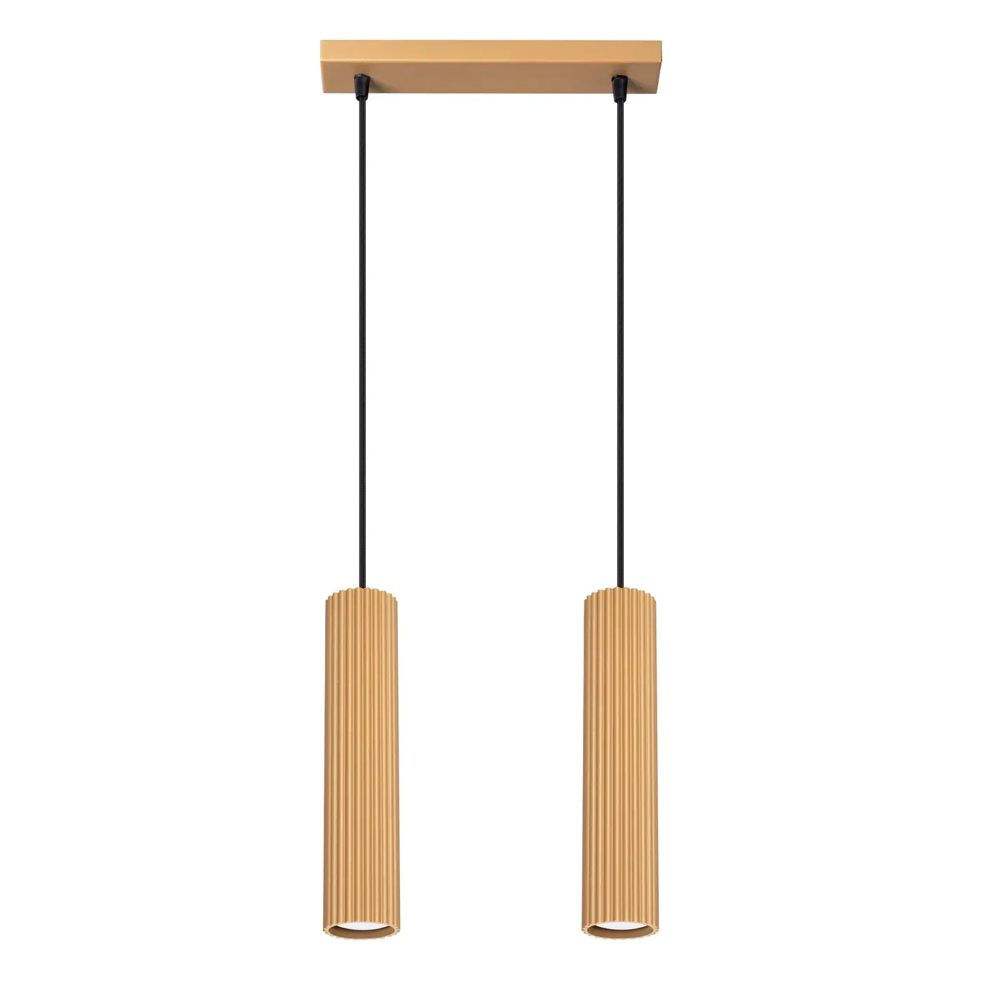 Hanglamp Japandi 2 – Goud Aluminium