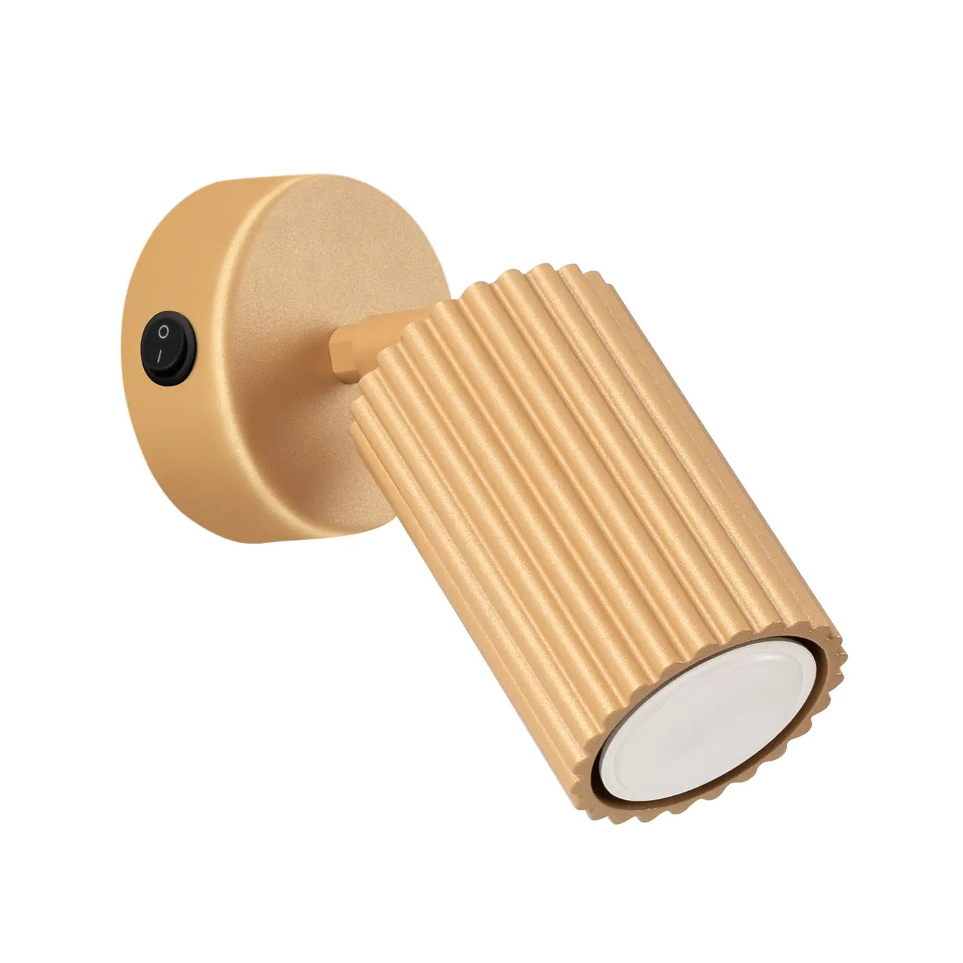 Wandleuchte Japandi Switch – Gold & Aluminium