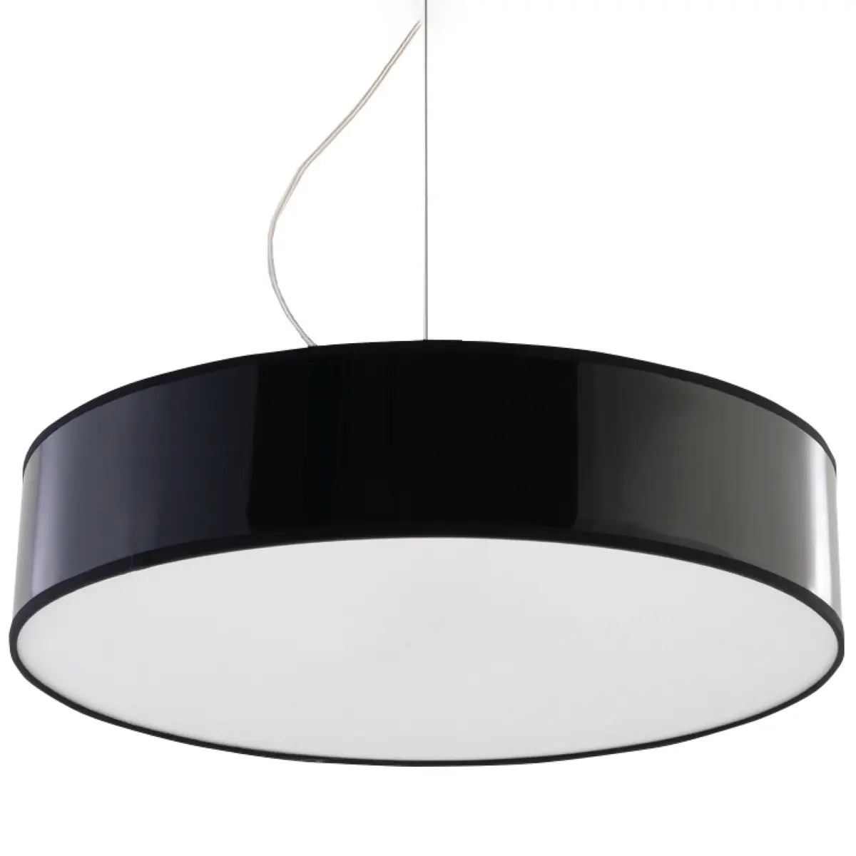 Pendelleuchte UFO 45 – Schwarz & PVC