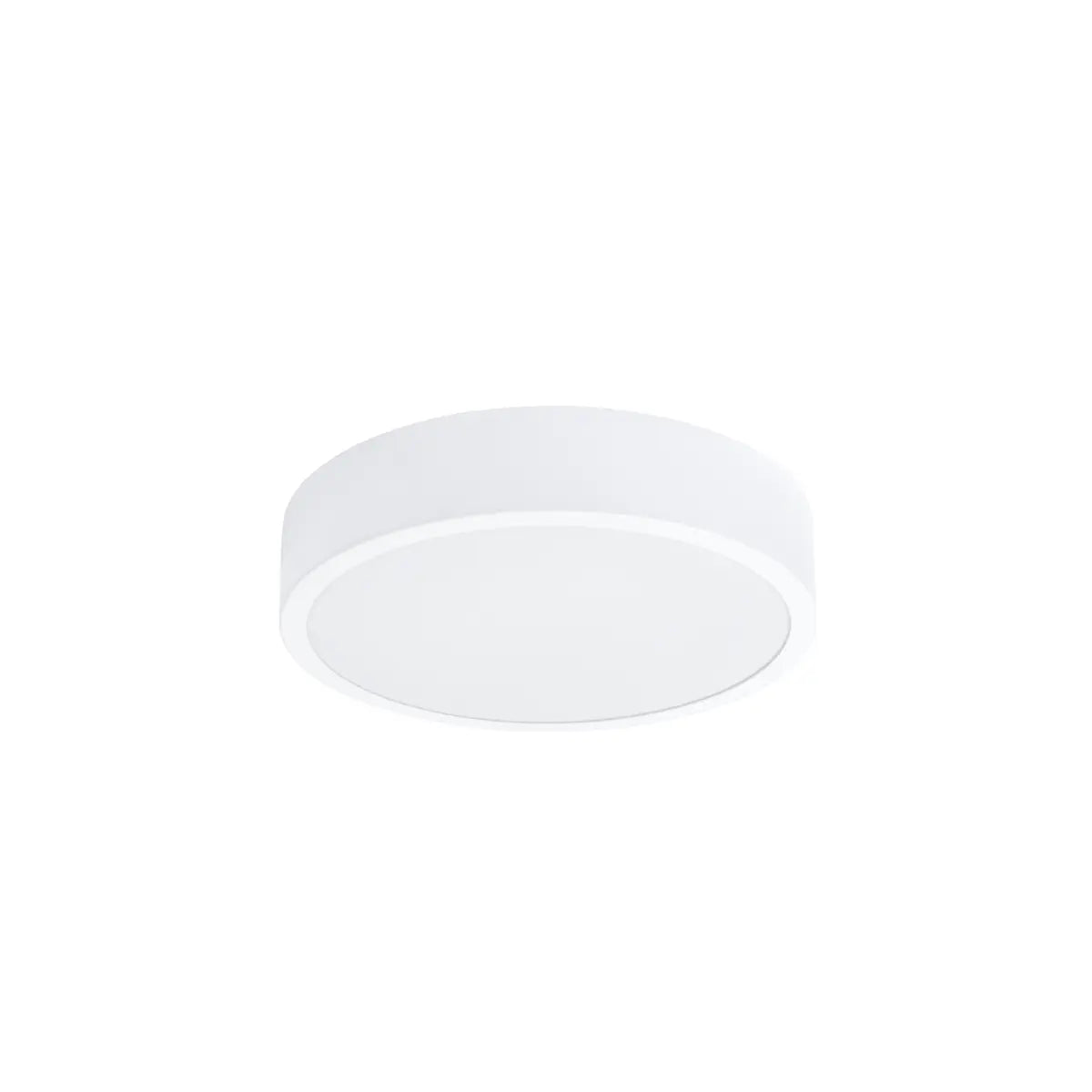 Deckenleuchte Ufo Thin 30 – Weiß & Aluminium