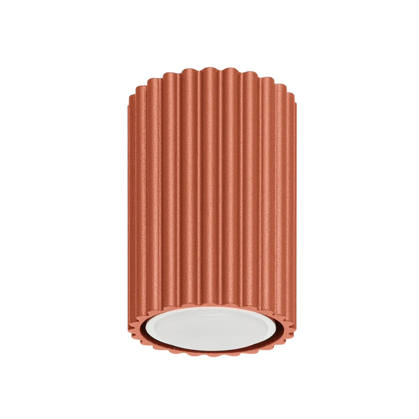 Deckenleuchte Japandi 10 – Oxidrot & Aluminium