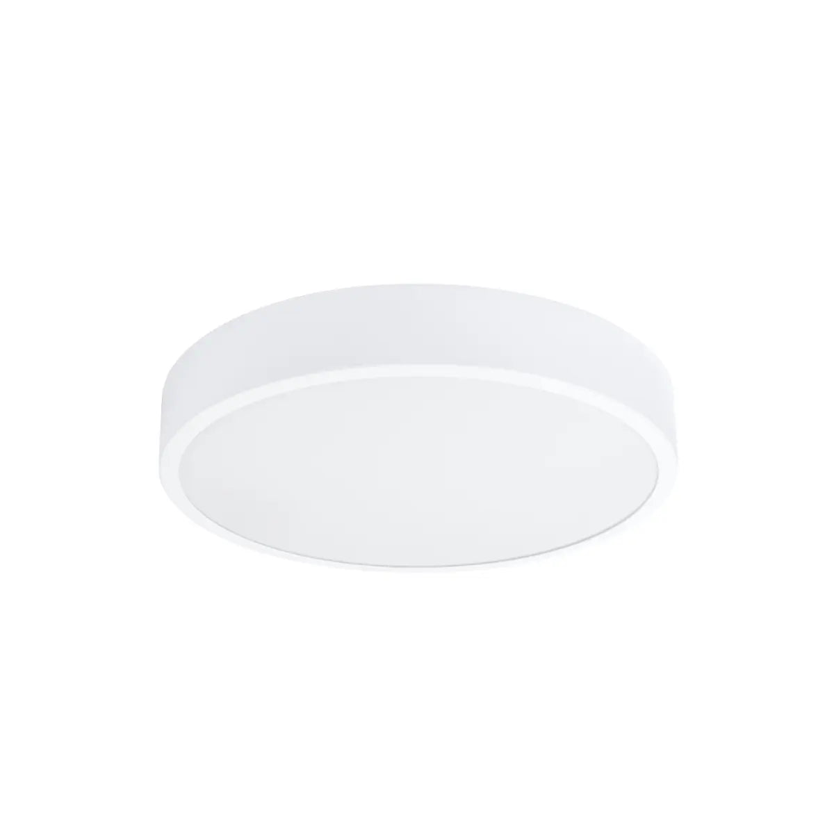 Deckenleuchte Ufo Thin 40 – Weiß & Aluminium
