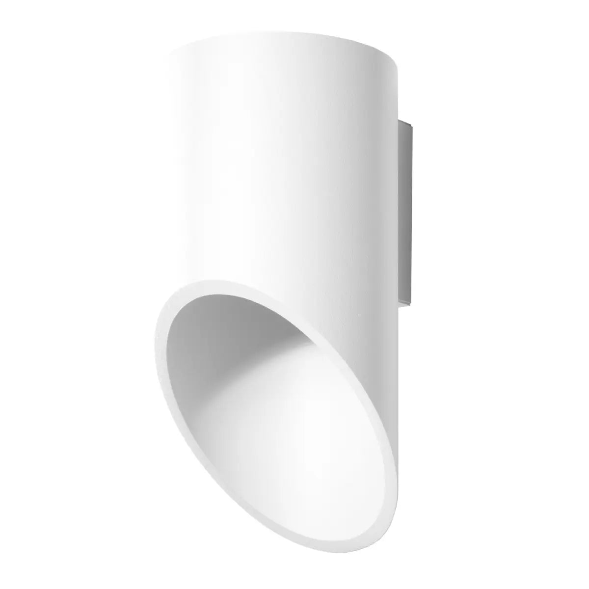 Wandlamp Pipe 20 – Wit & Aluminium
