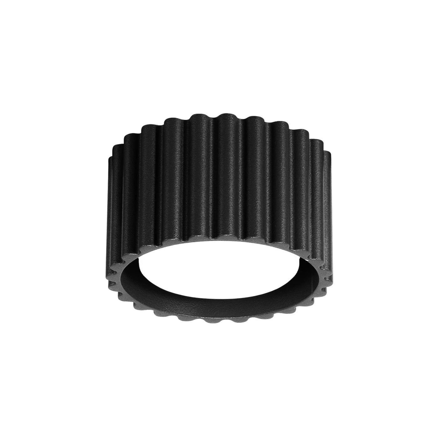 Deckenstrahler Japandi Single XS – Schwarz & Aluminium