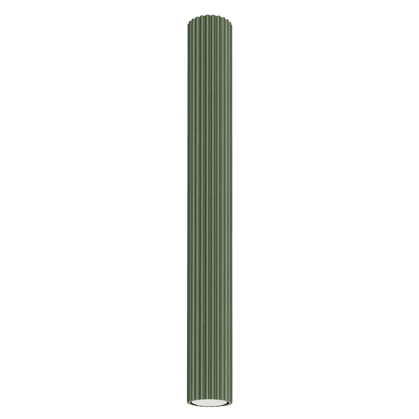 Deckenleuchte Japandi 60 – Grün & Aluminium