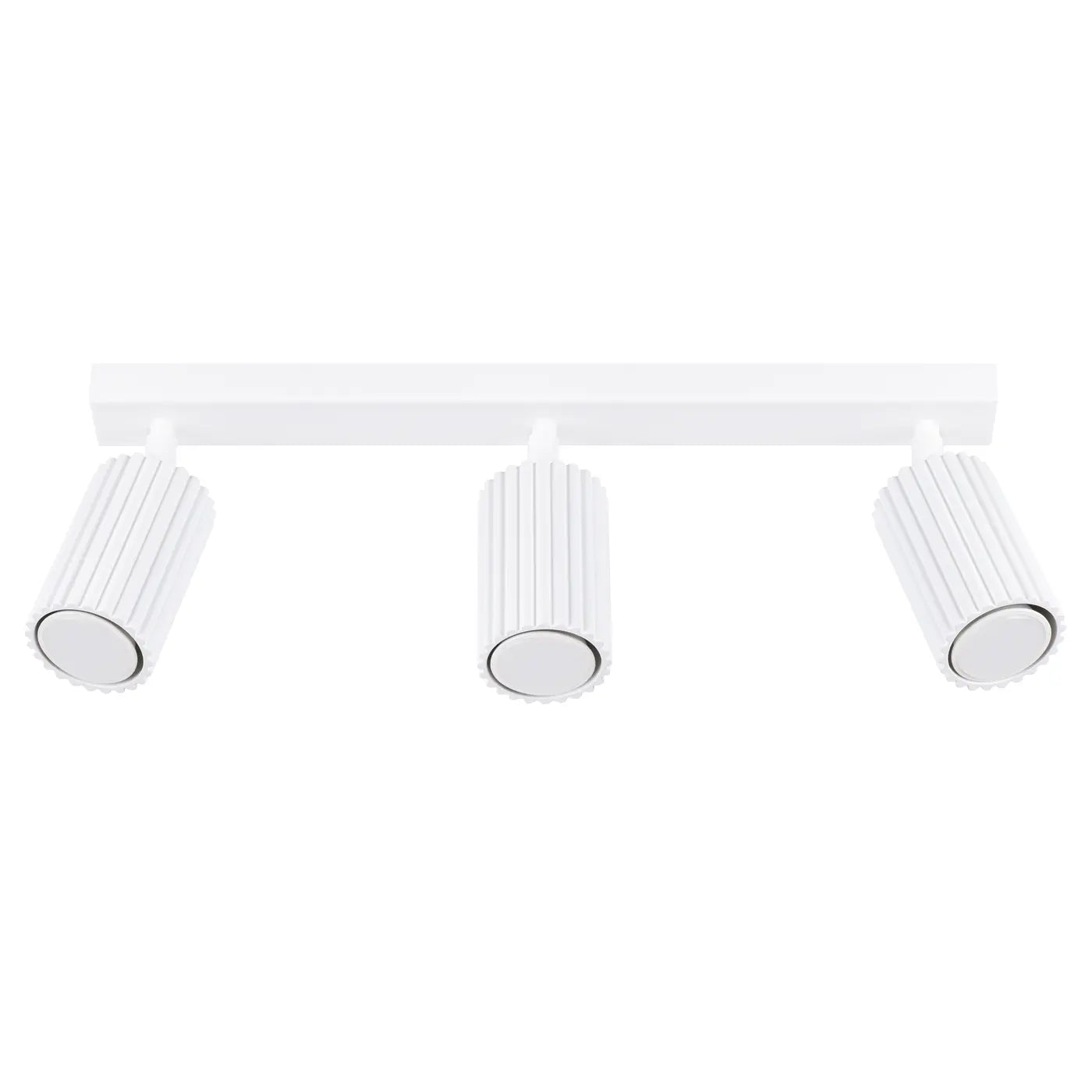 Deckenleuchte Japandi 3 – Weiß Aluminium