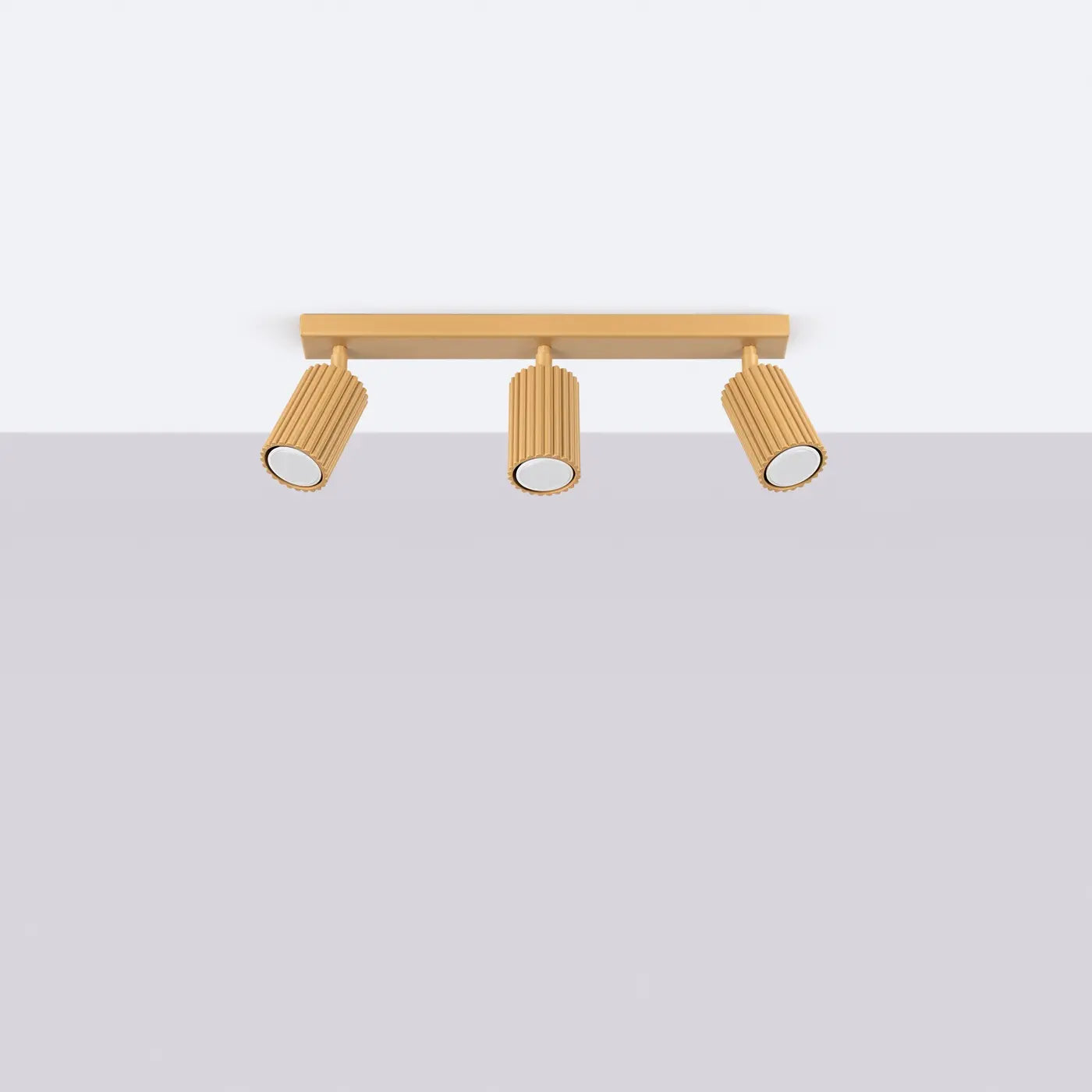 Deckenleuchte Japandi 3 – Gold Aluminium