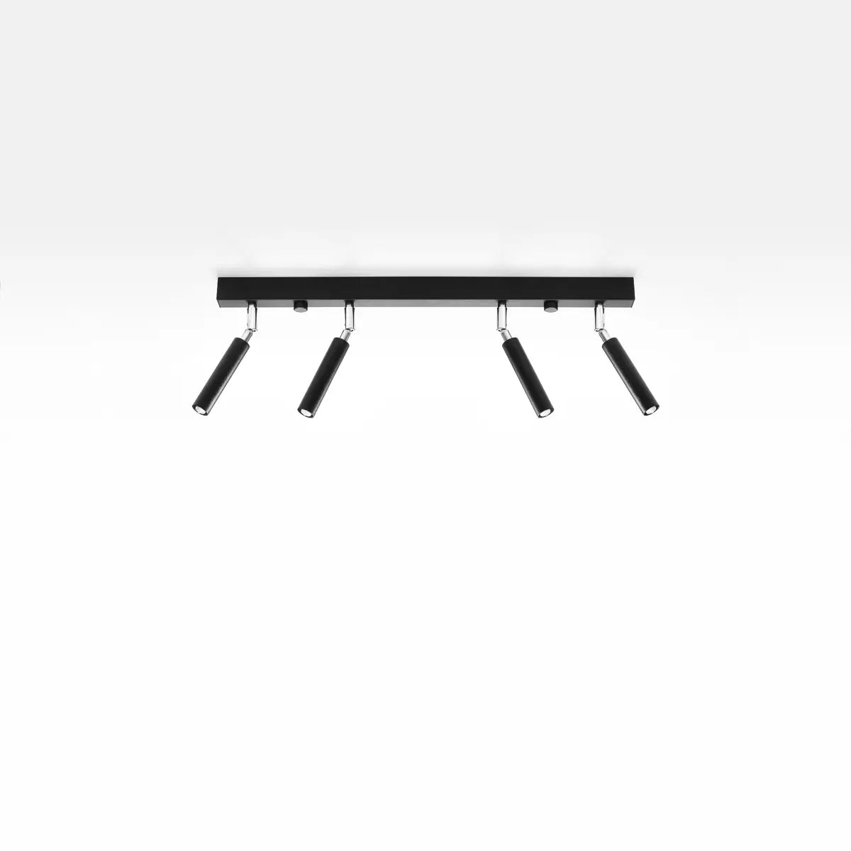 Deckenleuchte Luxtec 4 – Schwarz & Stahl