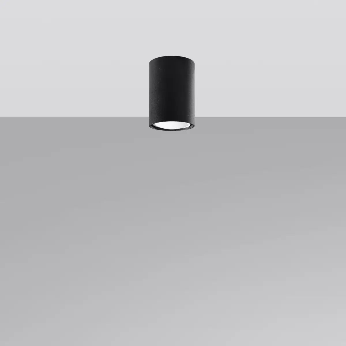 Deckenleuchte Tube Size 10 – Schwarz & Stahl
