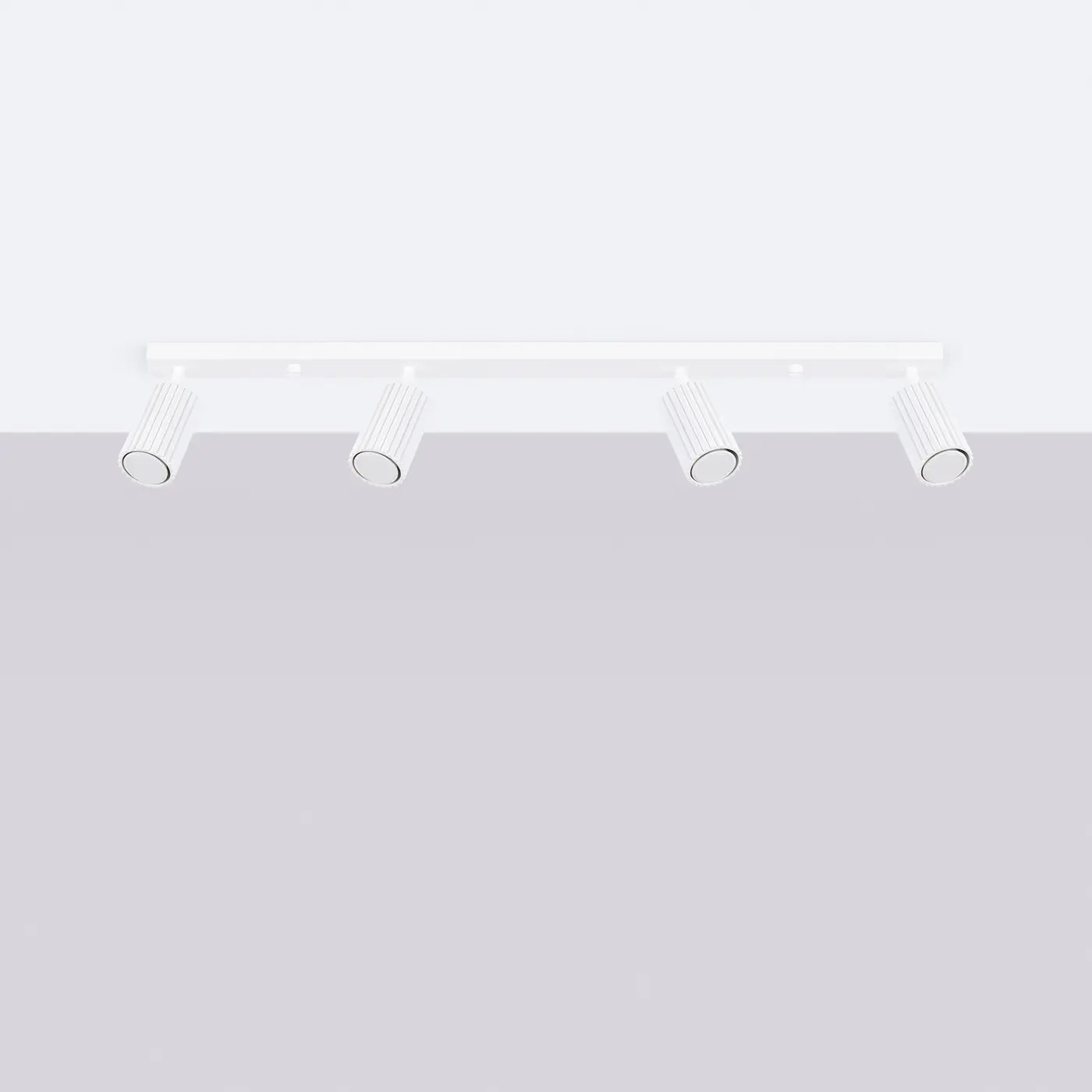 Plafondlamp Japandi 4 – Wit Aluminium