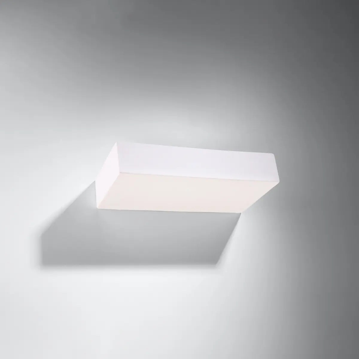 Wandlamp Plateau – Wit Keramiek