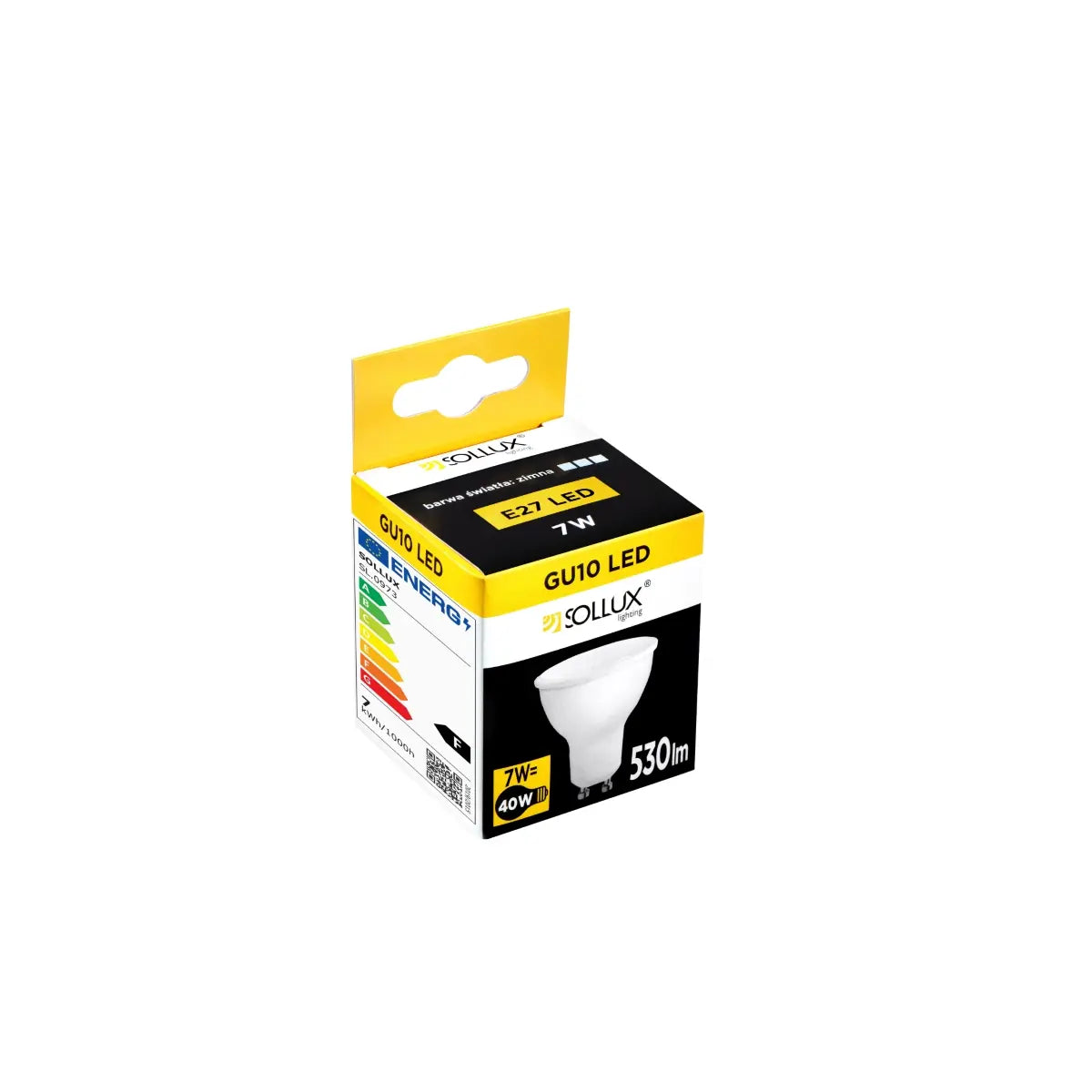 LED Lamp GU10 – Koel Wit & Glas