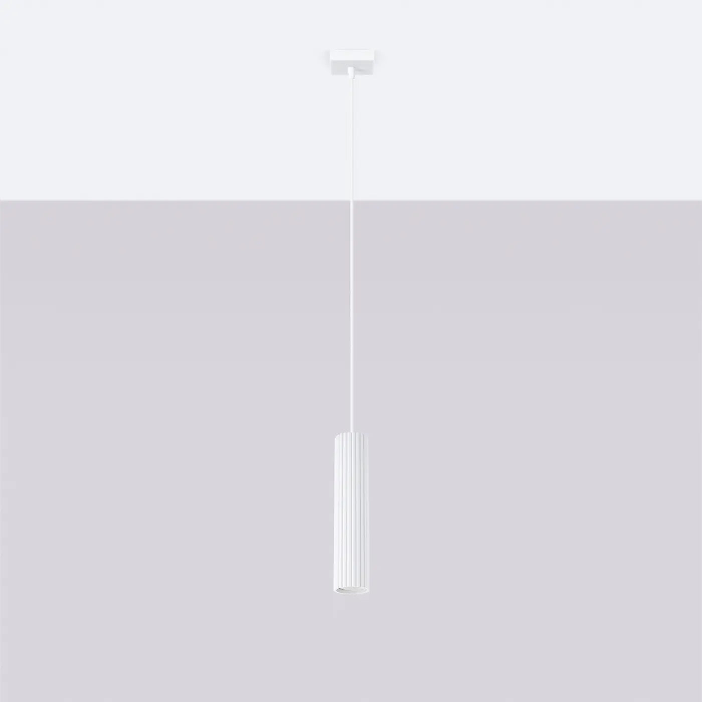 Hanglamp Japandi 1 – Wit Aluminium