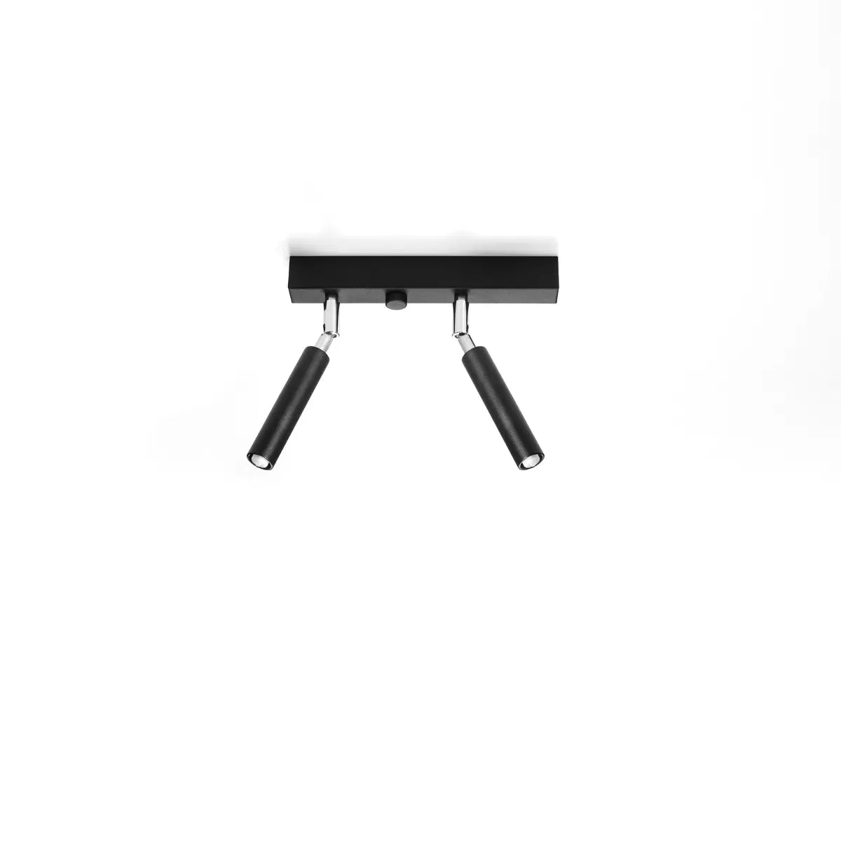 Deckenleuchte Luxtec 2 – Schwarz & Stahl