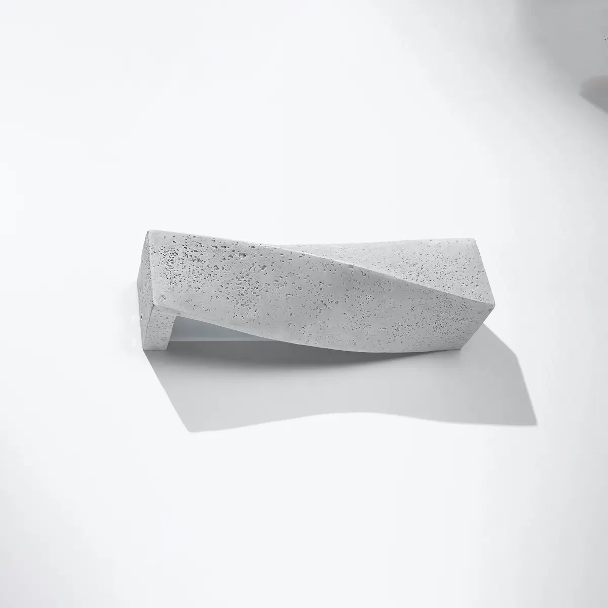 Wandleuchte Twist 2 – Grau Beton