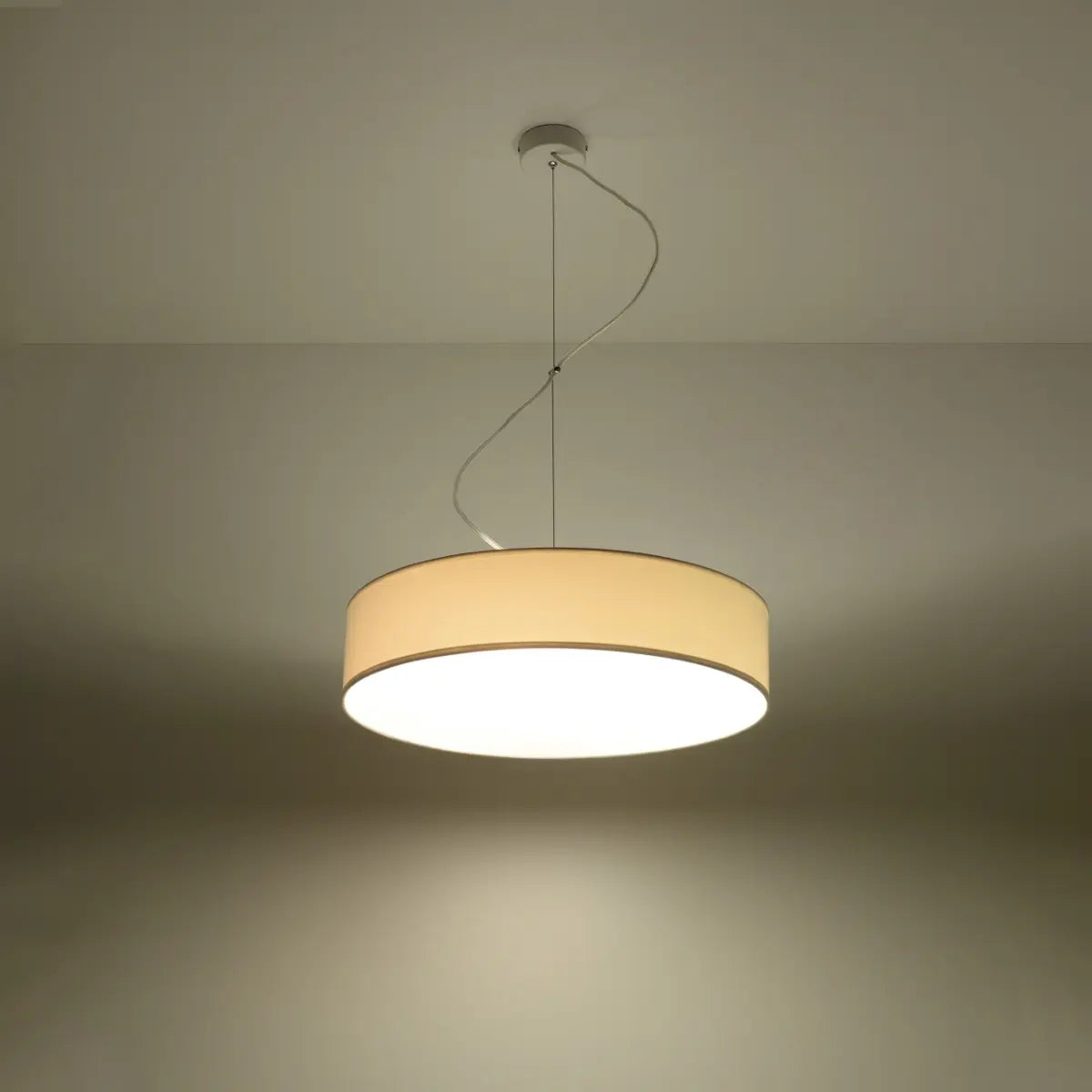 Pendelleuchte UFO 45 – Weiß & PVC
