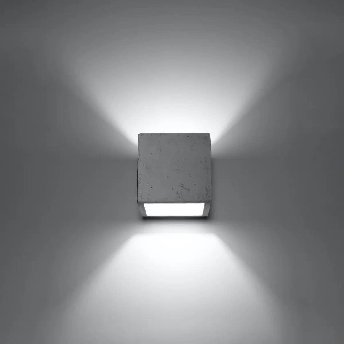 Wandlamp Square 1 – Grijs Beton