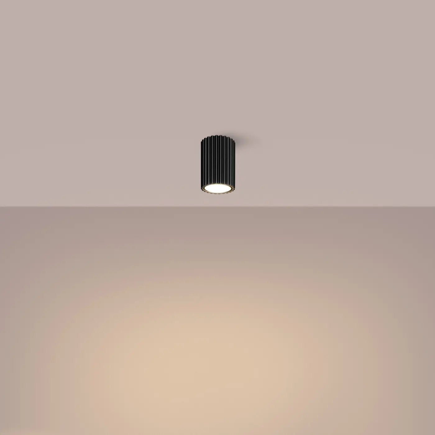 Plafondlamp Japandi 10 – Zwart & Aluminium