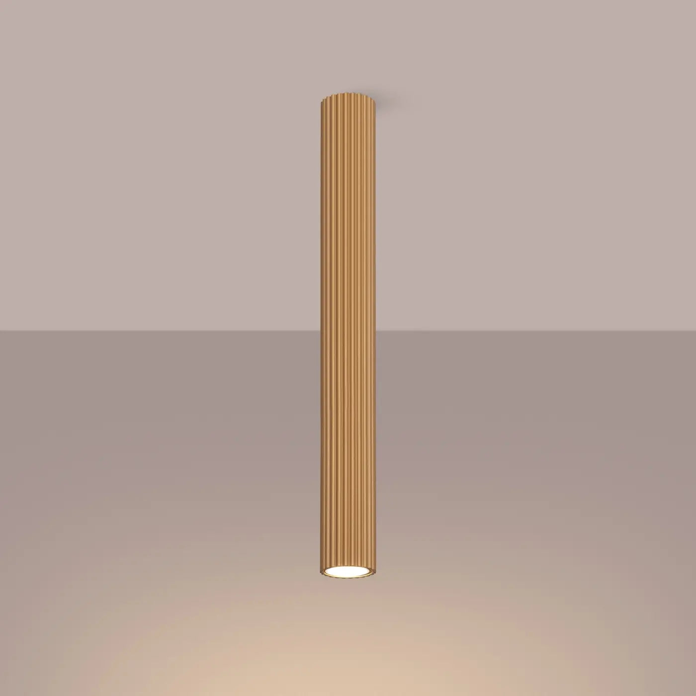 Plafondlamp Japandi 60 – Goud Aluminium