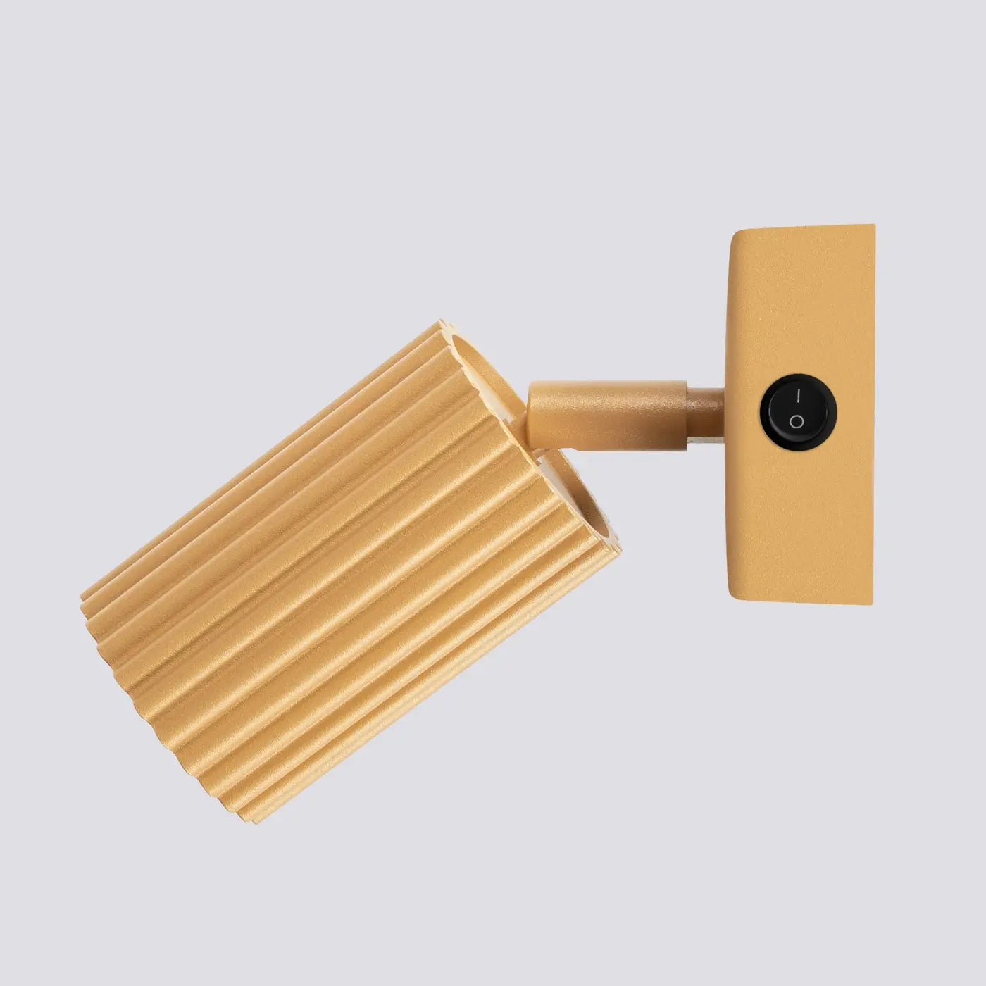 Wandleuchte Japandi Switch – Gold & Aluminium