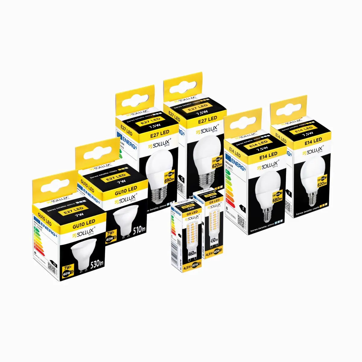 LED Lamp E27 – Warm Wit 3000K 7,5W 620lm