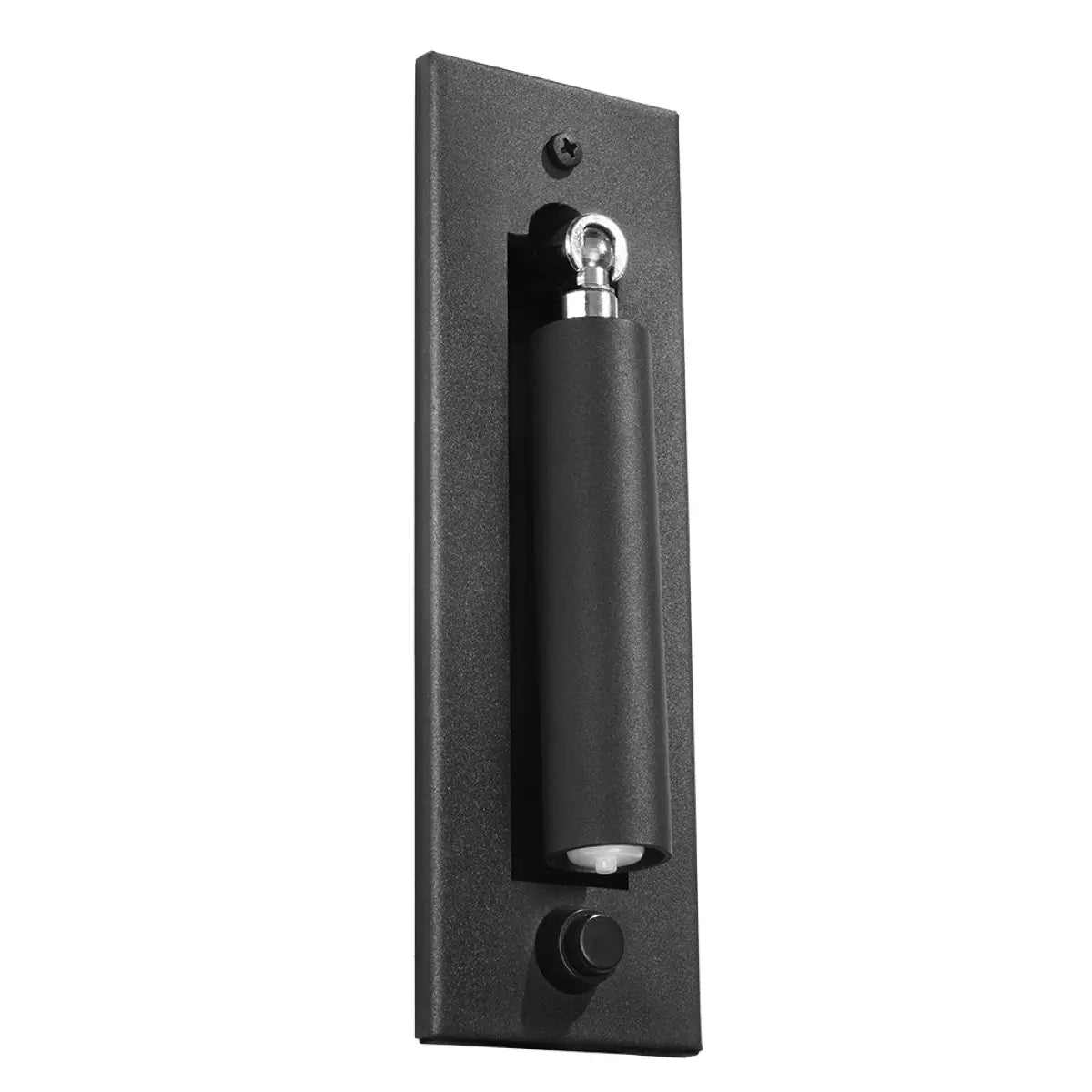 Wandleuchte Luxtec Fold – Schwarz & Stahl