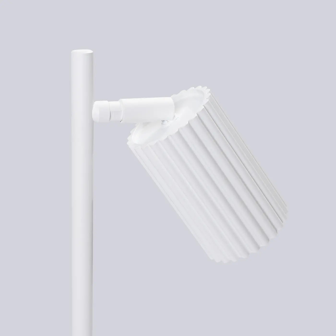 Tischlampe Japandi – Weißes Aluminium