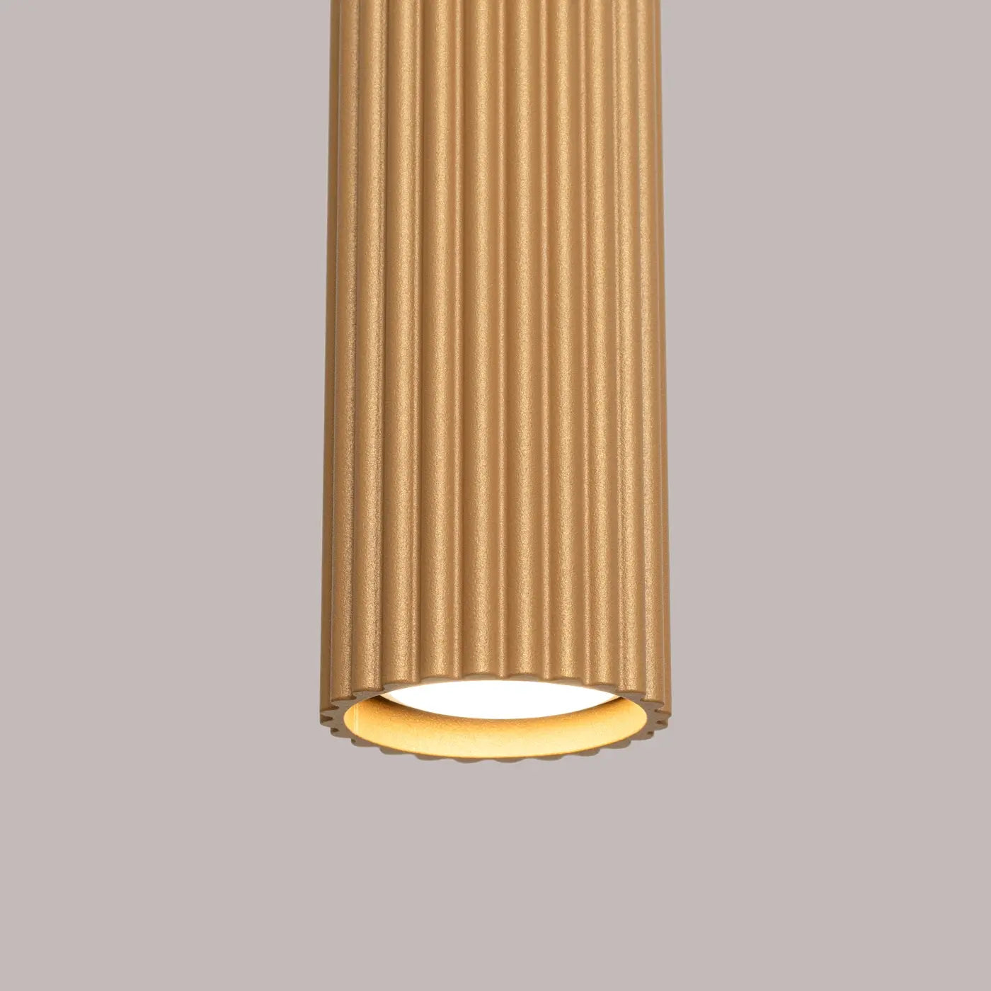 Pendelleuchte Japandi 1 – Gold Aluminium
