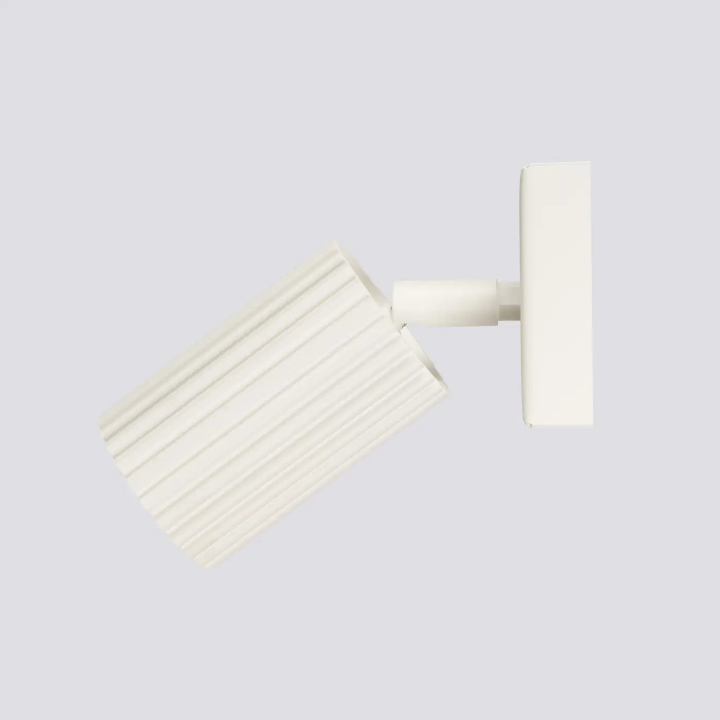 Wandleuchte Japandi – Beige & Aluminium