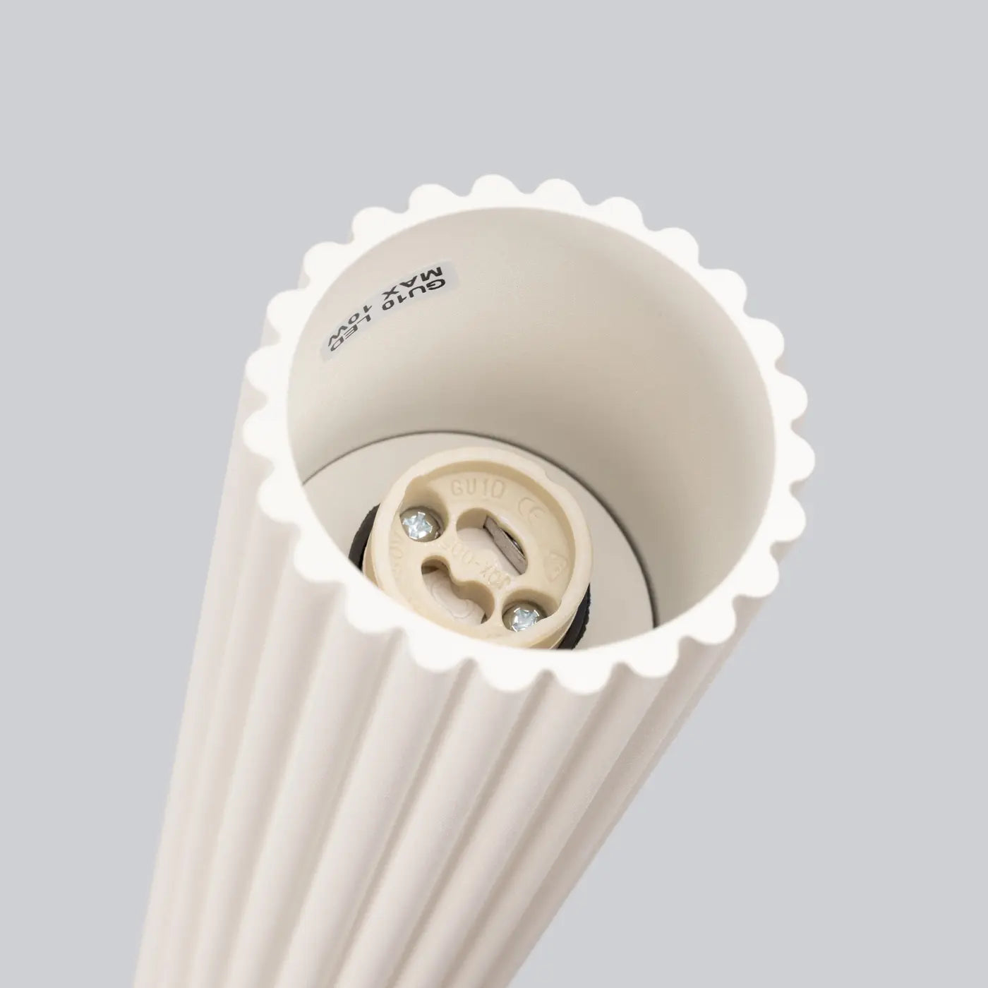 Plafondlamp Japandi 40 – Beige & Aluminium