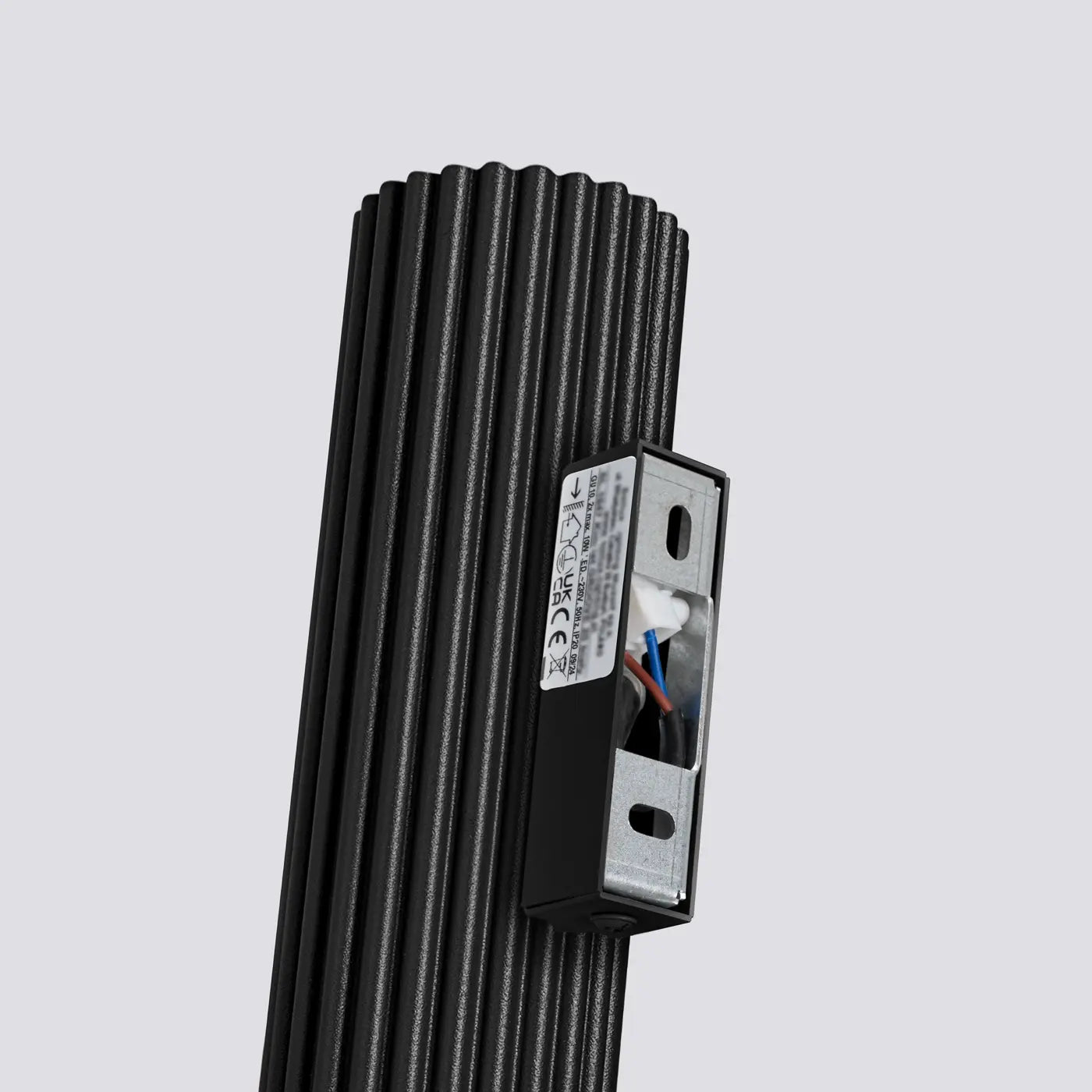 Wandlampe Japandi 30 – Schwarz & Metall