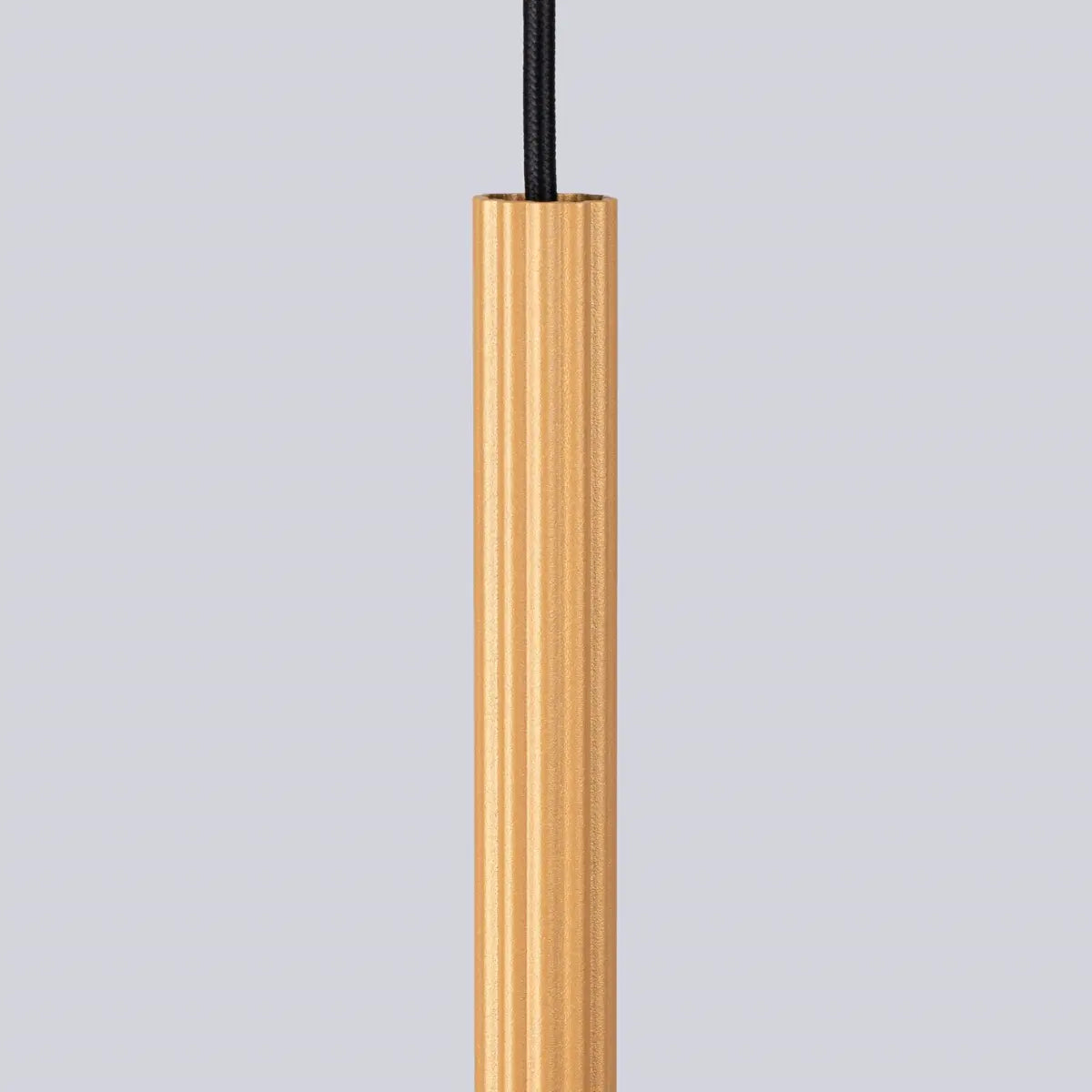 Pendelleuchte Candle 1 – Gold & Stahl