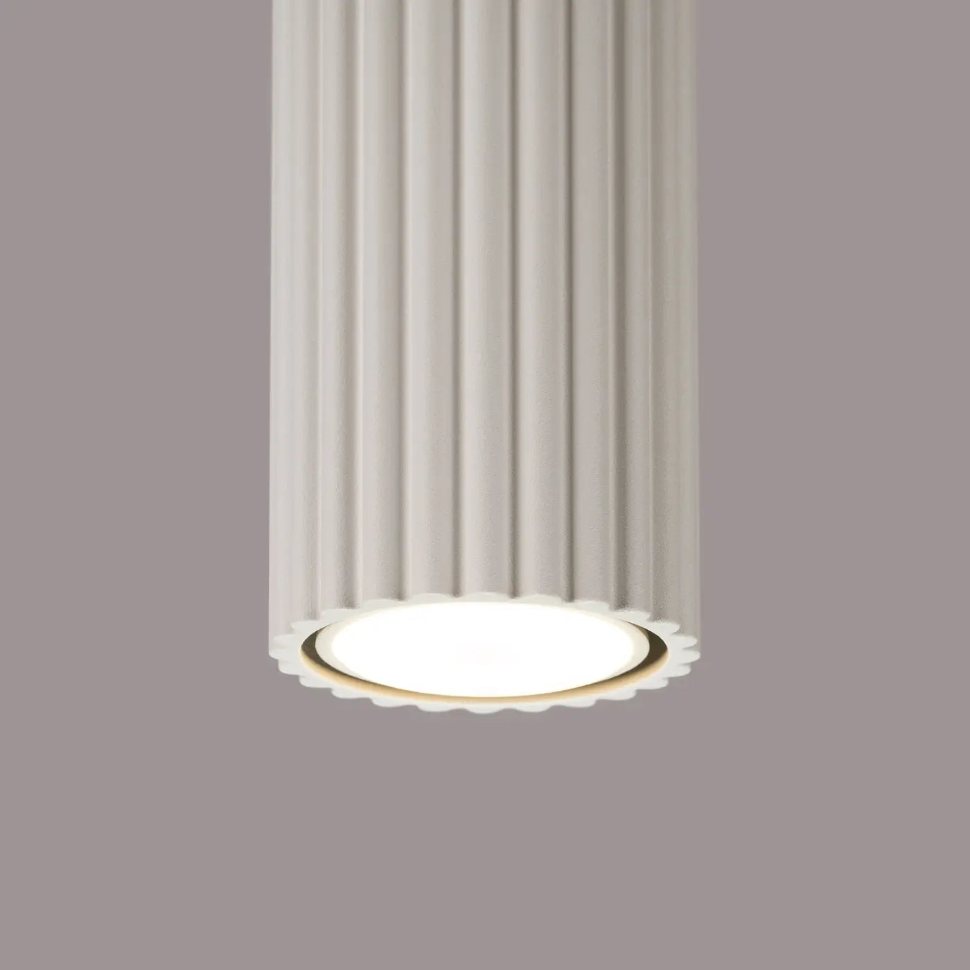 Plafondlamp Japandi 10 – Beige & Aluminium