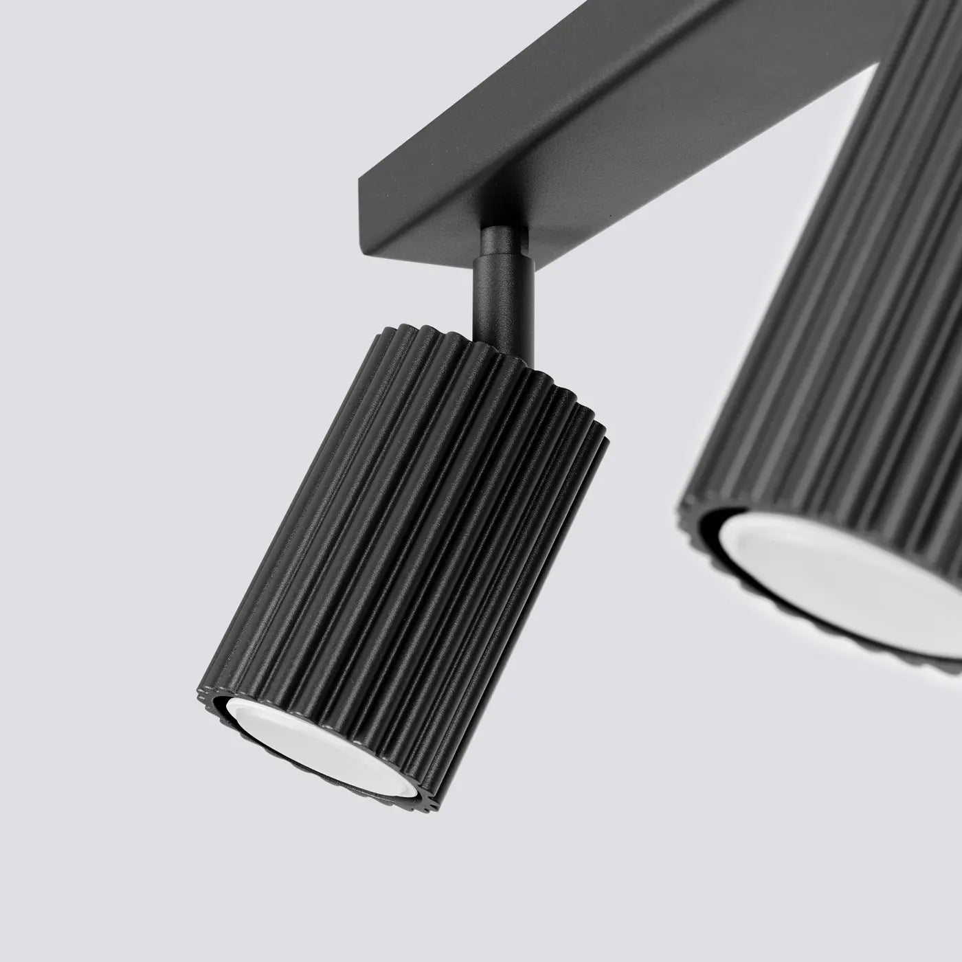 Plafondlamp Japandi 2 – Zwart & Aluminium