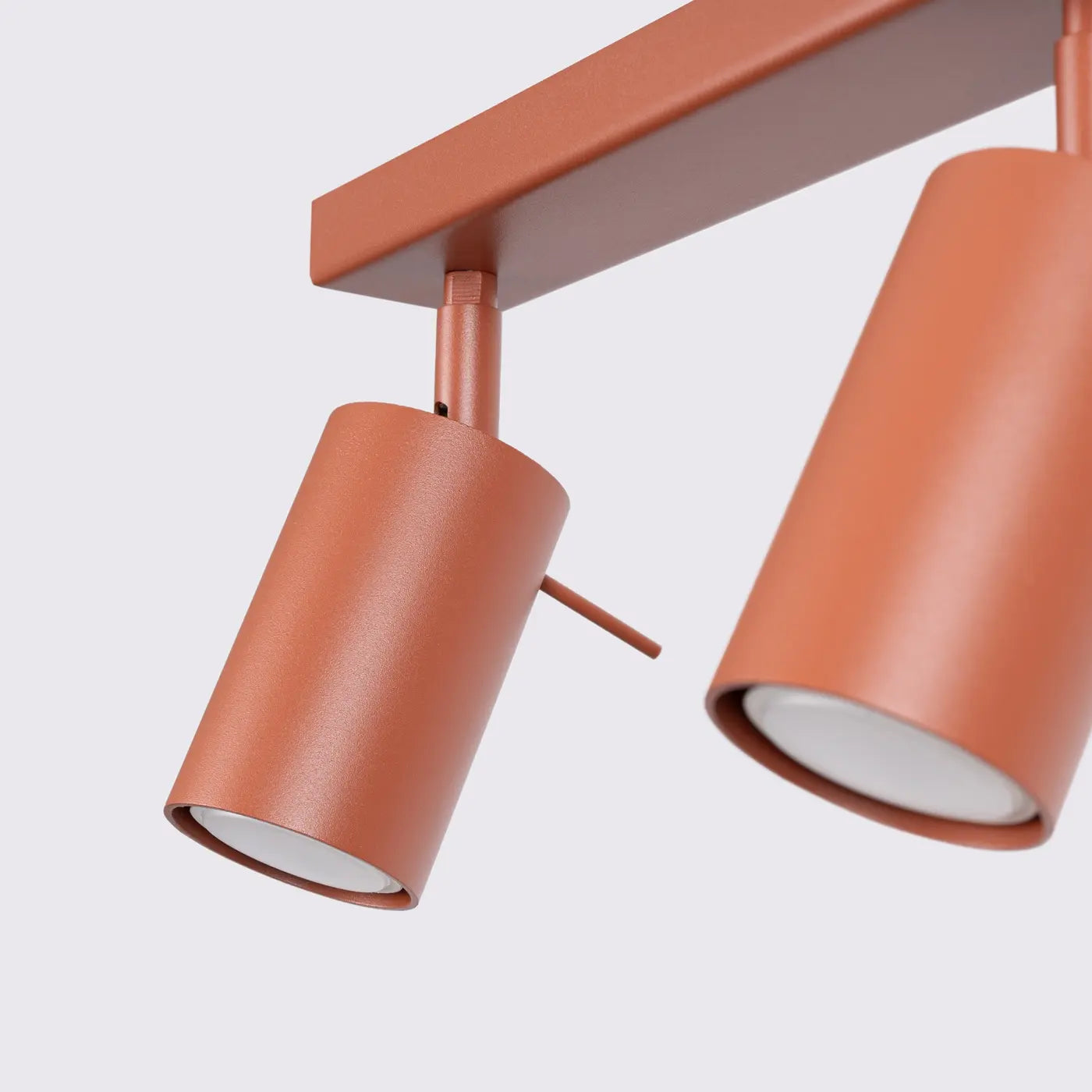 Plafondlamp Rondo 6 – Okerrood & Staal
