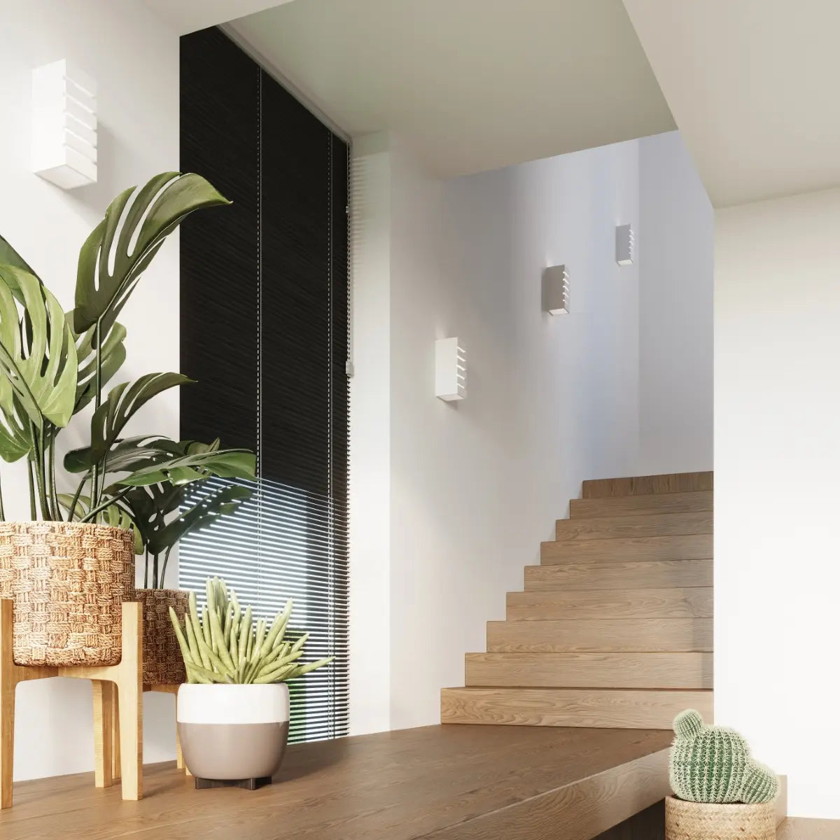 Wandleuchte Line 5 – Weiß & Keramik