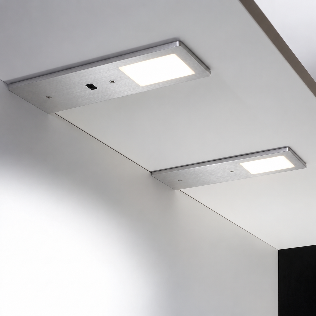 XL4000 Unterbauleuchte Küche – Silber (2er-PACK) Neutralweißes Licht