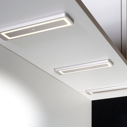LUX-4000 LED Küchenbeleuchtung Unterbau – Edelstahl (3er-Pack) Neutralweißes Licht