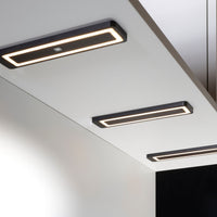 LUX-4000 LED Küchenbeleuchtung Unterbau – Schwarz (5er-Pack)
