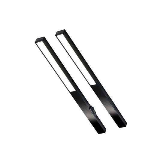 LONGLED Küchenbeleuchtung Unterbau – Schwarz (2er-Pack)