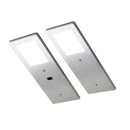 XL3000 Küchenbeleuchtung Unterbau – Silber (2er-PACK) Warmweißes Licht
