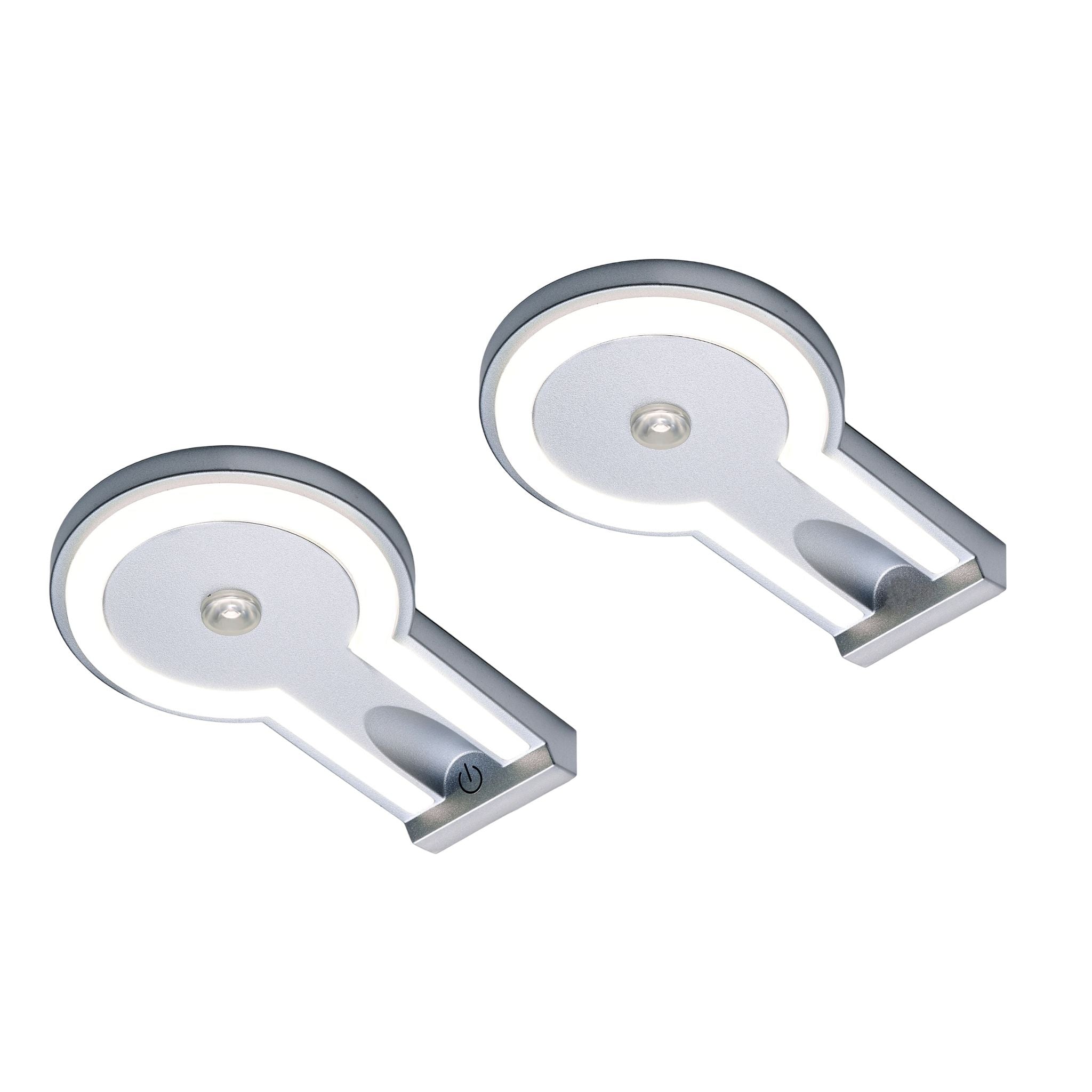 2-TONE Küchenbeleuchtung Unterbau – Silber (2er-PACK)