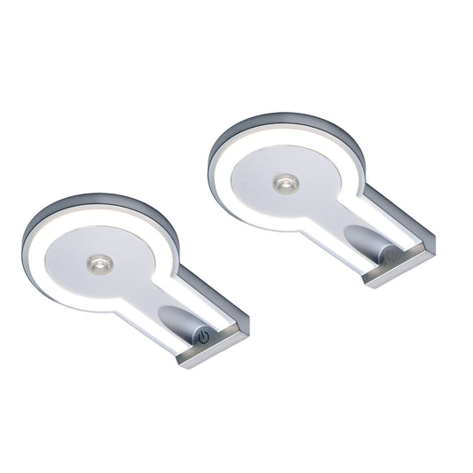 2-TONE Küchenbeleuchtung Unterbau – Silber (2er-PACK)